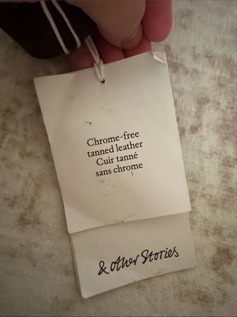 NWT & Other Stories Large Suede Tote Bag - Brown - Picture 10 of 11